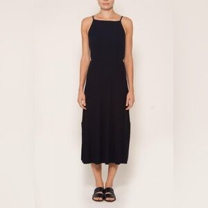 Elizabeth and James Josette Cutout Ribbed Merino Wool-blend Midi dress